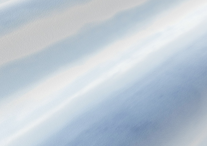 Ombre Velvet, Sky - Motorised Roman Blind - Image 4
